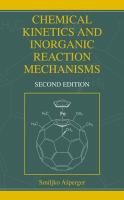 Chemical kinetics and inorganic reaction mechanisms /