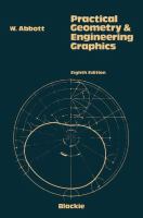 Practical geometry and engineering graphics : a textbook for engineering and other students /