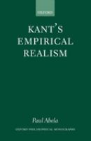 Kant's empirical realism /
