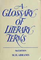 A glossary of literary terms /