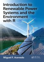 Introduction to renewable power systems and the environment with R /