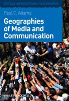 Geographies of media and communication : a critical introduction /