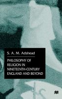 Philosophy of religion in nineteenth-century England and beyond /