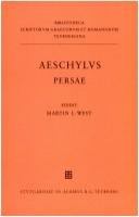 Aeschyli Persae /