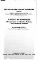 Eating disorders : management of obesity, bulimia, and anorexia nervosa /