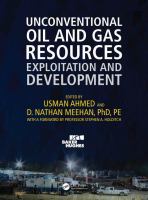 Unconventional oil and gas resources : exploitation and development /