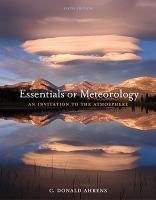 Essentials of meteorology : an invitation to the atmosphere /