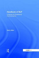 Handbook of NLP : a manual for professional communicators /