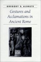 Gestures and acclamations in ancient Rome /
