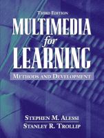 Multimedia for learning : methods and development /