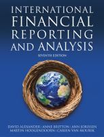 International financial reporting and analysis /