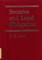 Socrates and legal obligation /