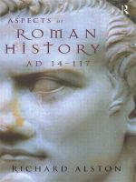 Aspects of Roman history, AD 14-117 /