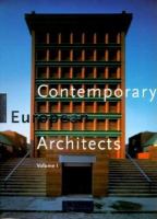 Contemporary European architects /