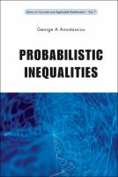 Probabilistic inequalities /