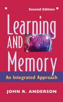 Learning and memory : an integrated approach /