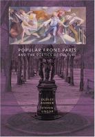 Popular front Paris and the poetics of culture /