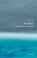 Plato : a very short introduction /