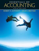 Essentials of accounting /