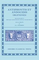 Antiphontis et Andocidis : orationes /