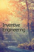 Inventive engineering : knowledge and skills for creative engineers /