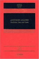 Antitrust analysis : problems, text, cases /