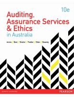 Auditing assurance services & ethics in Australia : an integrated approach /