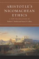 Aristotle's Nicomachean ethics /