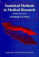 Statistical methods in medical research /