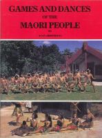 Games and dances of the Maori people /