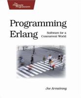 Programming Erlang : software for a concurrent world /