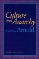 Culture and anarchy /
