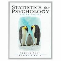 Statistics for psychology /