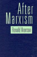 After Marxism /