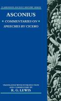 Commentaries on speeches of Cicero /