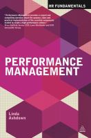 Performance management /