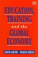 Education, training, and the global economy /