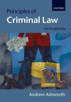 Principles of criminal law /