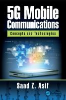 5G mobile communications : concepts and technologies /