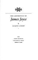 The aesthetics of James Joyce /