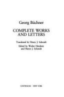 Complete works and letters /