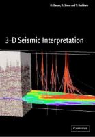 3-D seismic interpretation /