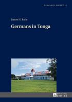 Germans in Tonga /
