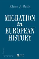 Migration in European history /