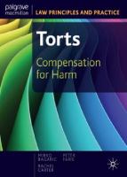 Torts : compensation for harm /