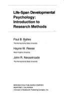 Life-span developmental psychology : introduction to research methods /