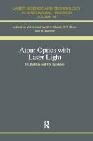 Atom optics with laser light /