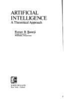 Artificial intelligence : a theoretical approach /