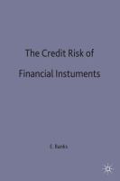 The credit risk of financial instruments /