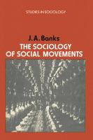The sociology of social movements /